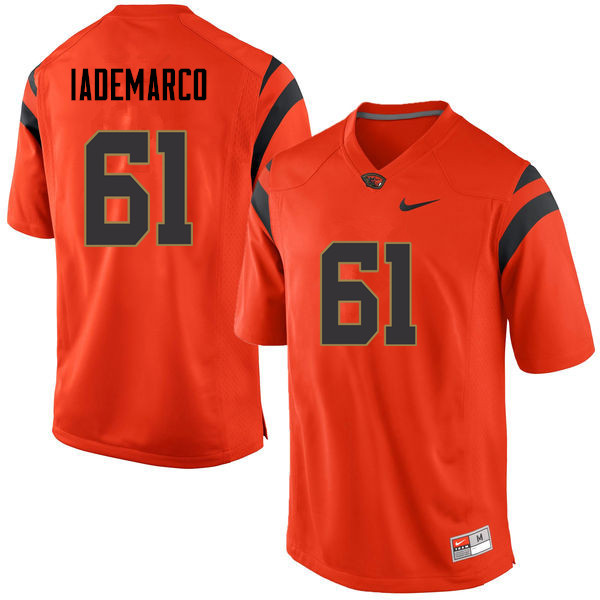 Men Oregon State Beavers #61 Andrew Iademarco College Football Jerseys Sale-Orange